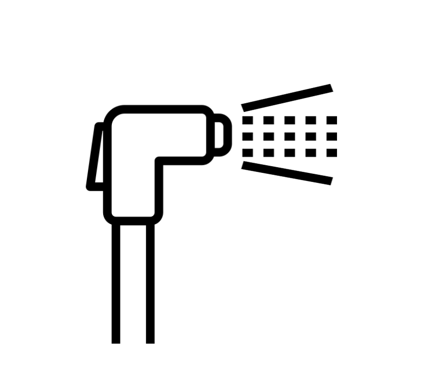 DeLavo Outdoor Shower Spray